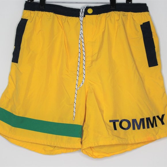 Tommy Hilfiger Other - VTG Tommy Hilfiger Spell Out Swimming Trunks F488